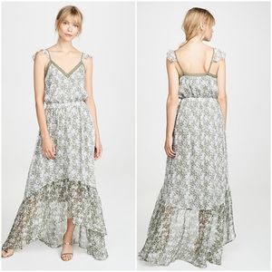 Ramy Brook Schena Printed Hi-Low Dress